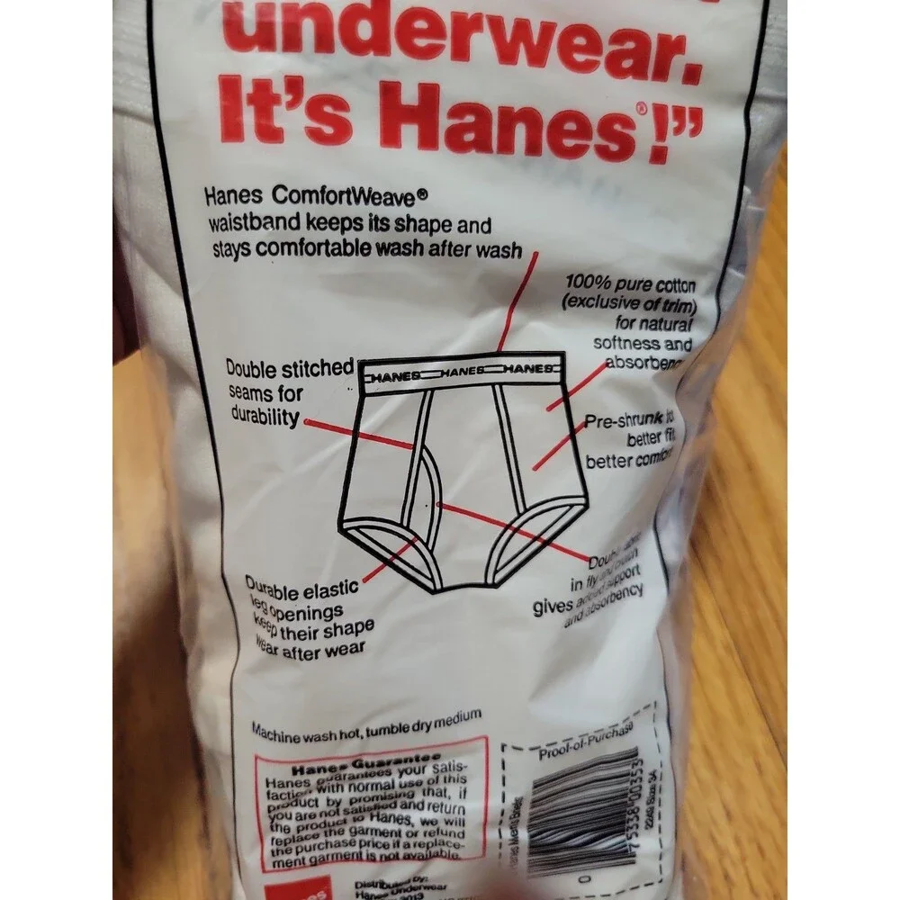 Hanes dead stock